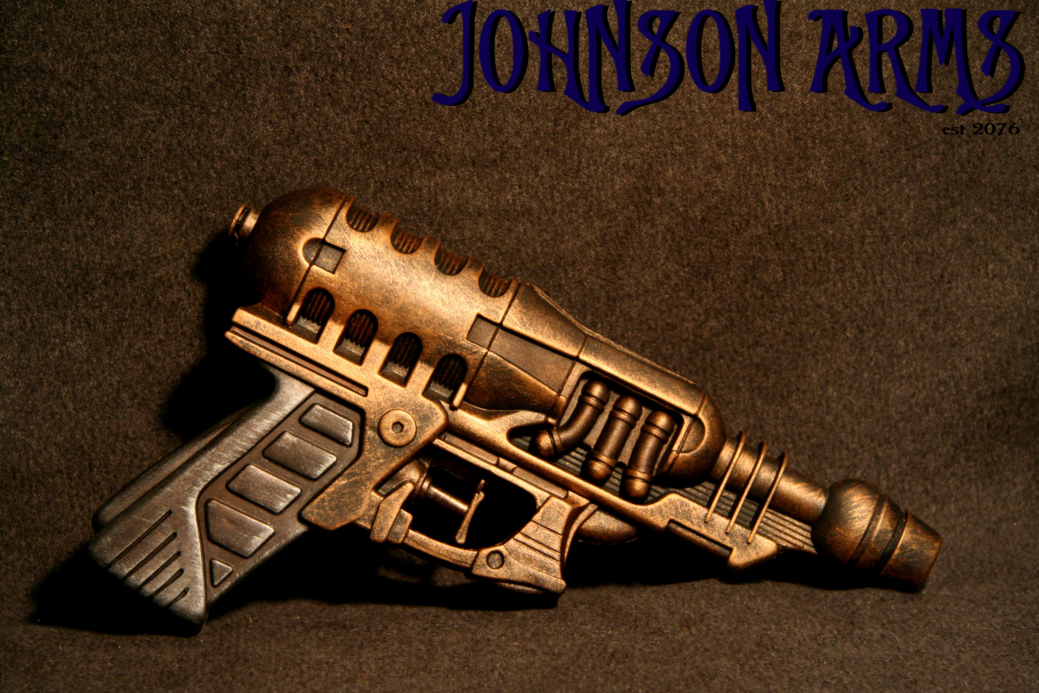 Steam Punk Pistol in brass