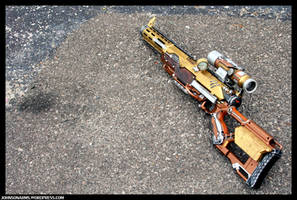 Steampunk Rifle - Outdoors Photo 1