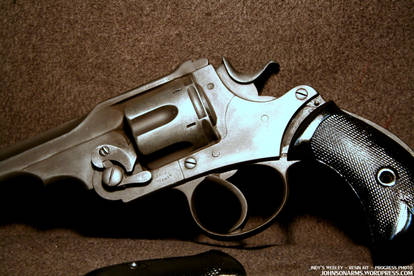 Indy's Webley Revolver - Resin Cast Replica