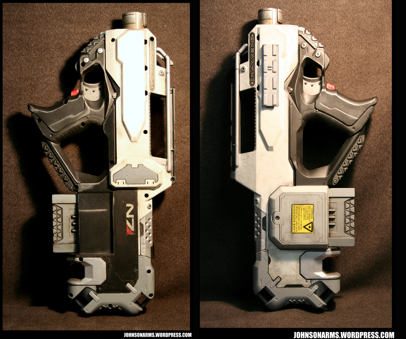 Mass Effect-style Nerf Rayven - Non-Standard Issue