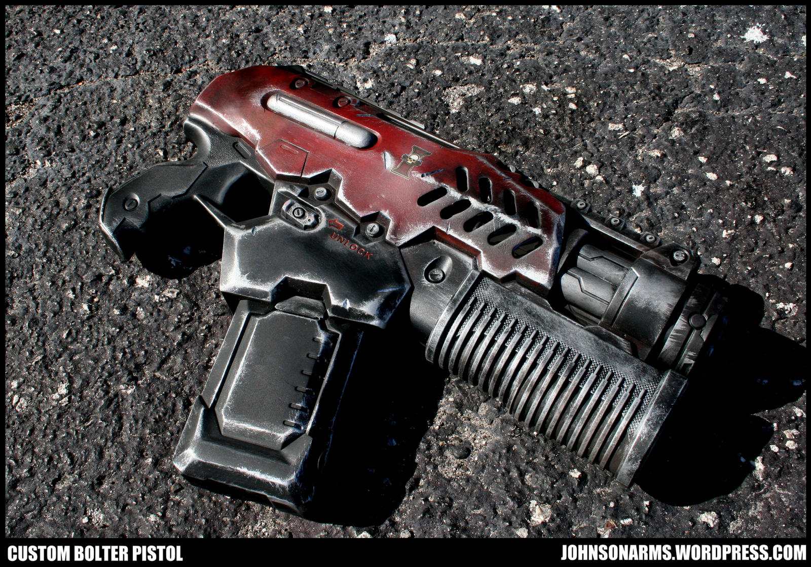 Warhammer 40k Inspired Bolter Pistol