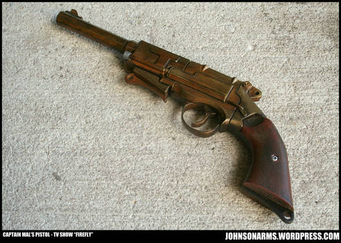 Captain Mal's Pistol Replica - TV Show FireFly