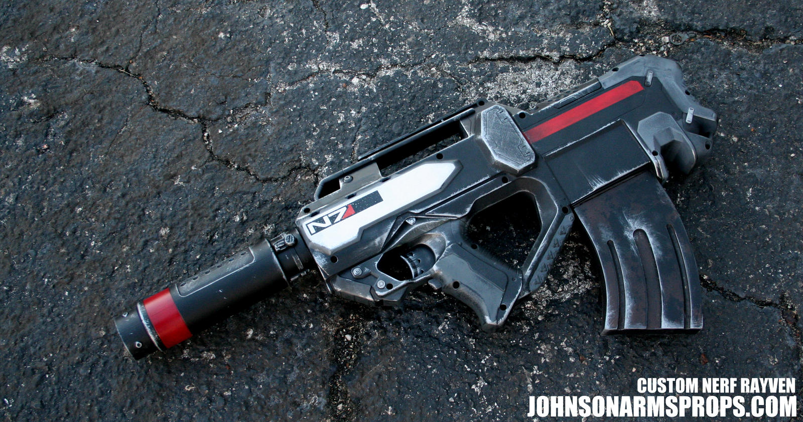 Mass Effect 3 Themed Nerf Elite Rayven