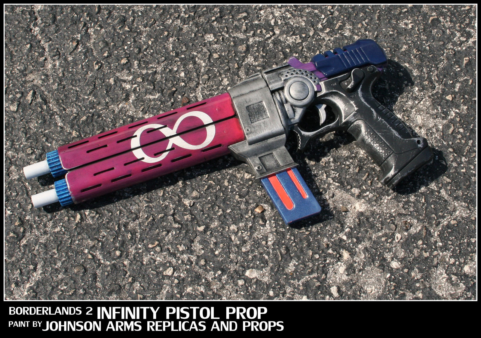 Custom Borderlands 2 'Infinity Pistol' Prop