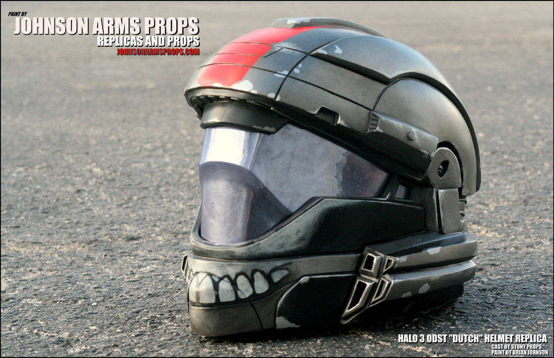 custom odst motorcycle helmet Halo armor 3d printed ODST Halo Helmet Replica, Halo