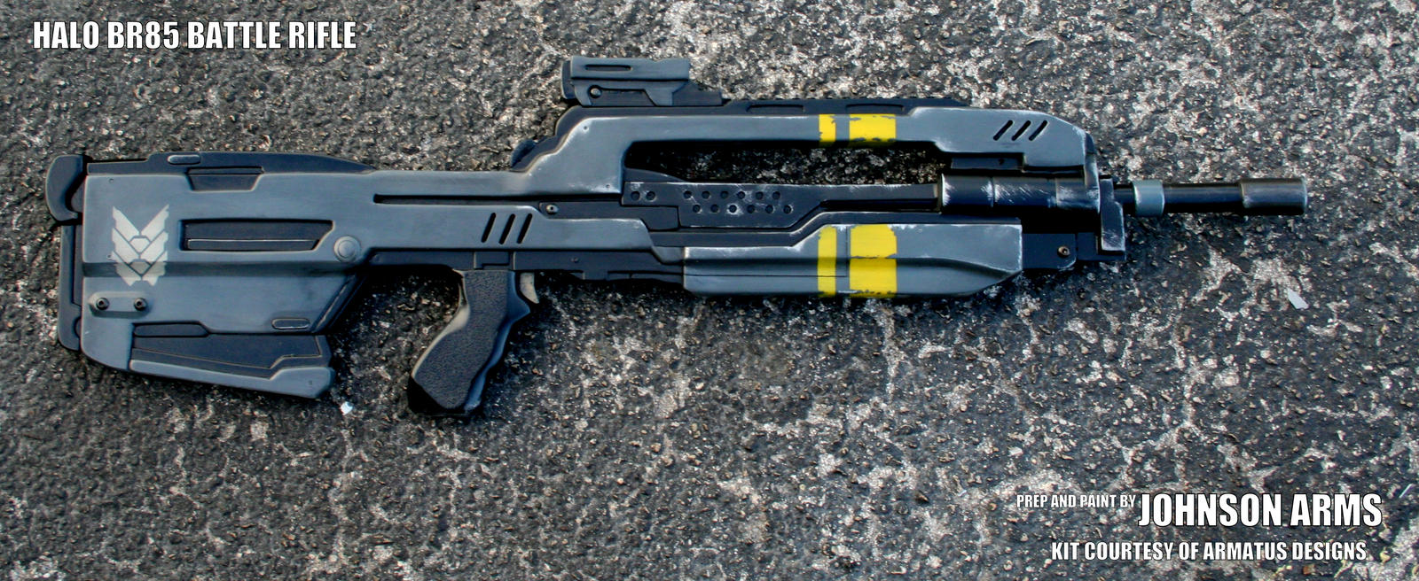 Halo BR85 Battle Rifle Replica