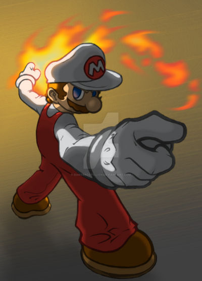 Mario Fire Obstacles Fire Mario by dancercotillion on DeviantArt