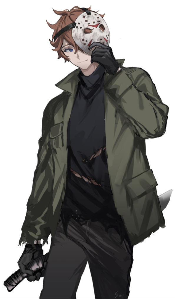 Jason Voorhees Anime by BlazBadBoy on DeviantArt