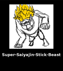 Super-Saiyajin-Stick-Beast