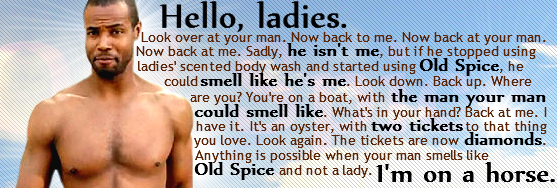 Old Spice Guy -- Forum Siggy