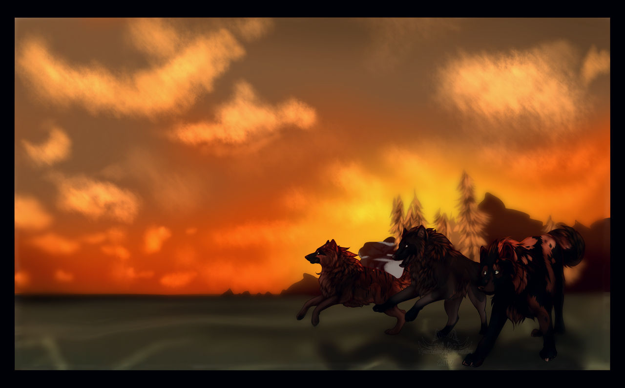 Sky, ice and Felvargs