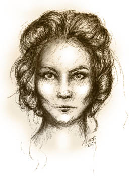 Scarlett O'Hara Portrait