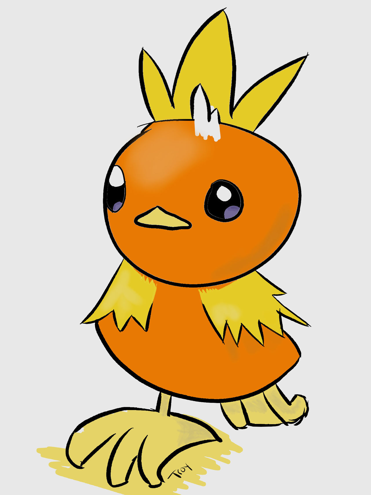 Torchic by TroydaVinci on DeviantArt