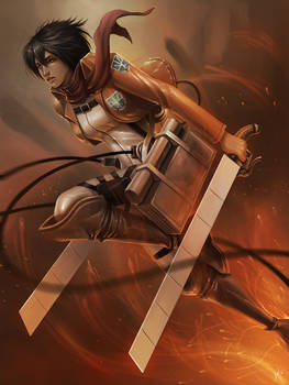 Mikasa (attack on titan)