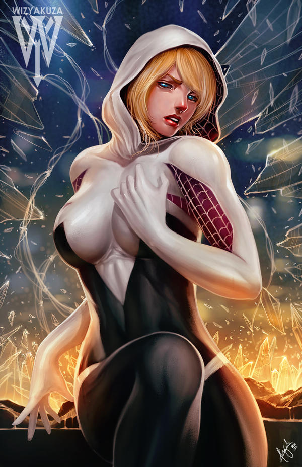 Spider Gwen by wizyakuza on DeviantArt.