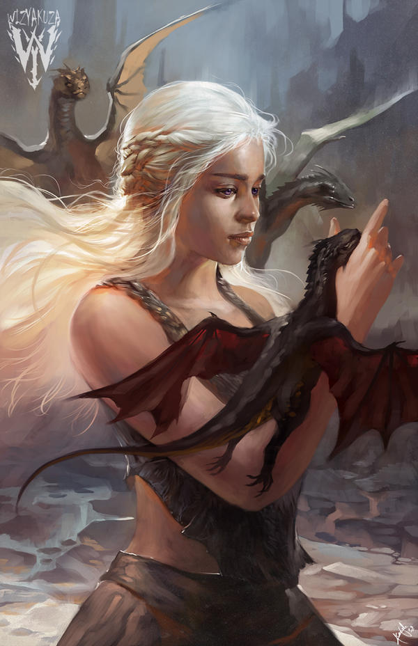 mother of dragon by wizyakuza
