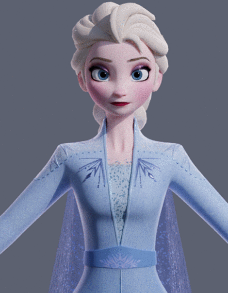 schuld Per sarcoom Disney Frozen 2 WIP (Elsa 3d Model LQ Gif) by King-Of-Snow on DeviantArt