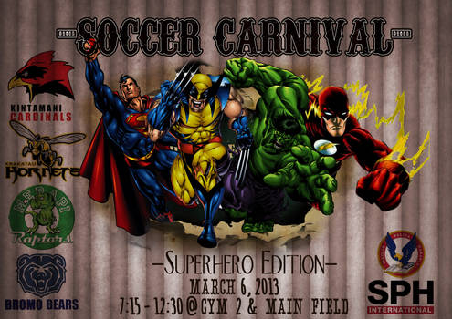 PE Soccer Carnival Poster