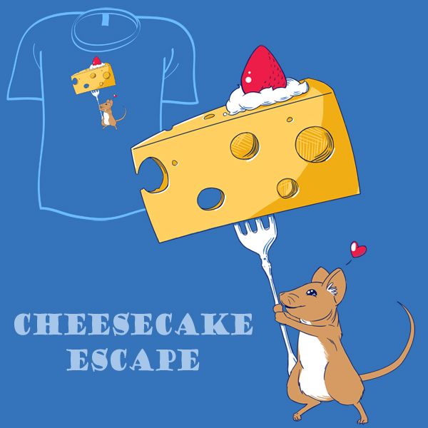 Woot Shirt - Cheesecake Escape