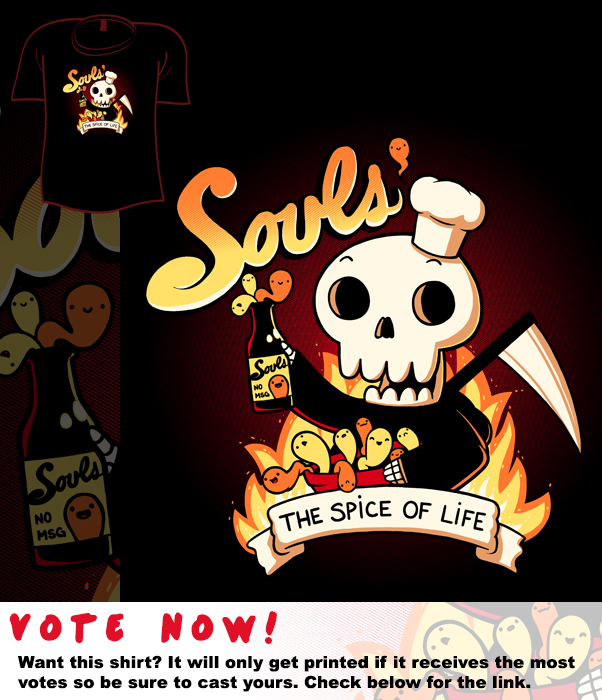 Woot Shirt - Souls: The Spice Of Life