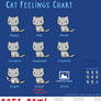 Woot Shirt - Cat Feelings Chart