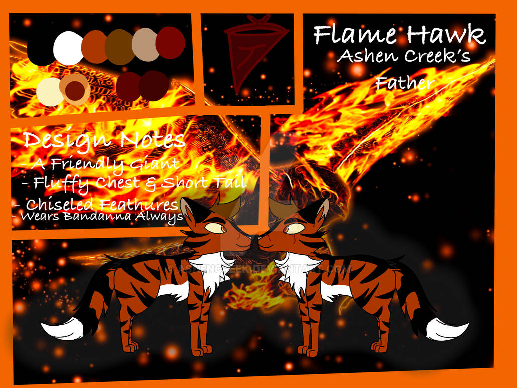 Hawk Ref Base Flame Hawk Ref Sheet by AshenCreek on DeviantArt