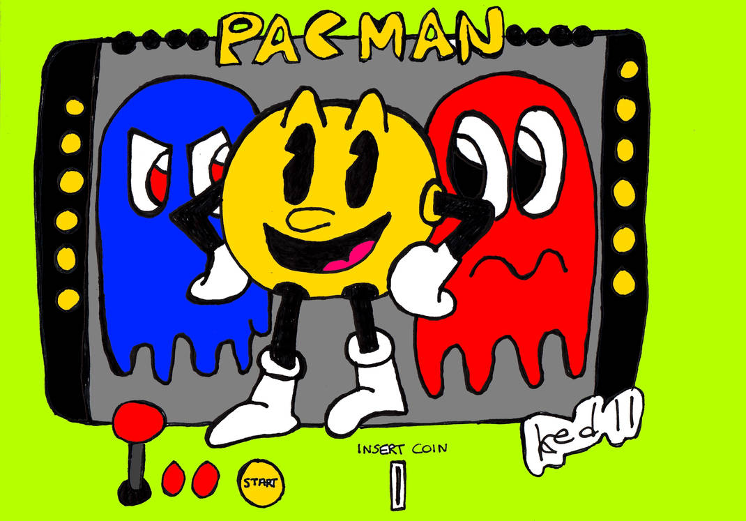 Pacverse Deviantart PACMAN fan art by ked82 on DeviantArt