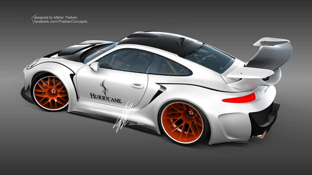 Porsche HURRICANE sports package Concept Design