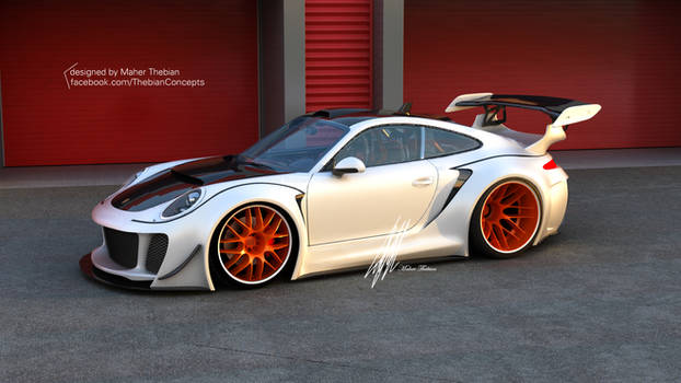 Porsche HURRICANE sports package Concept Design