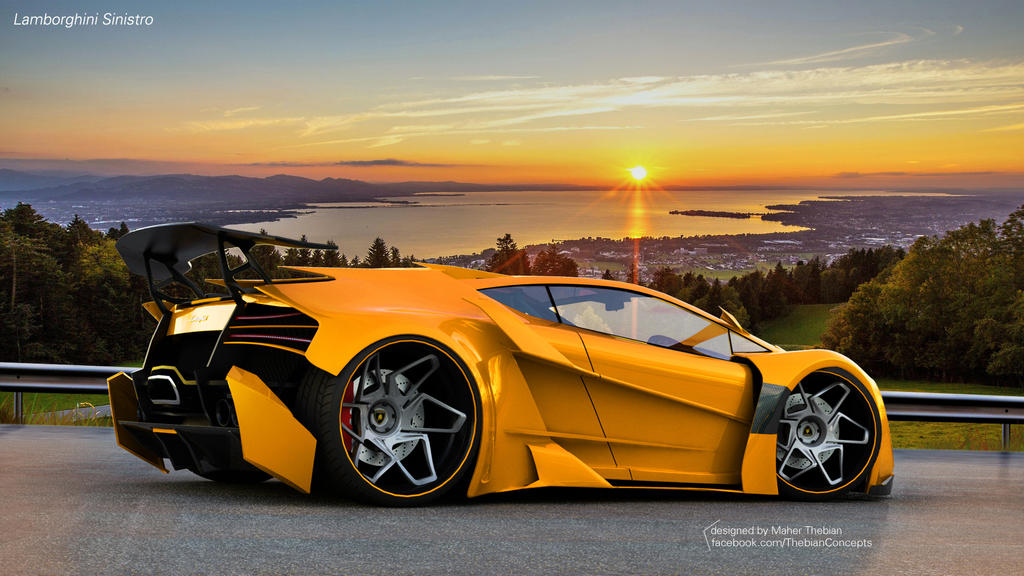 Lamborghini SINISTRO by Thebian Concepts by mcmercslr