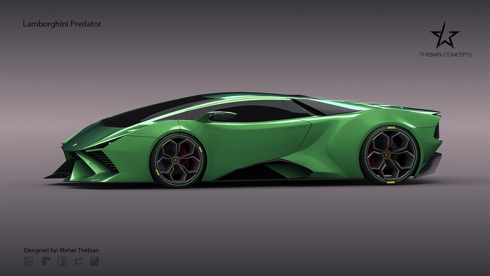 Lamborghini Predator Concept Design By Mcmercslr On Deviantart