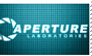 Aperture Science Stamp