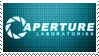 Aperture Science Stamp