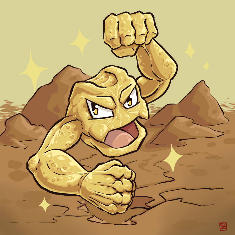 Shiny Geodude By MilagroIllustrations On DeviantArt shiny-geodude-by-milagroillustrations-on-deviantart