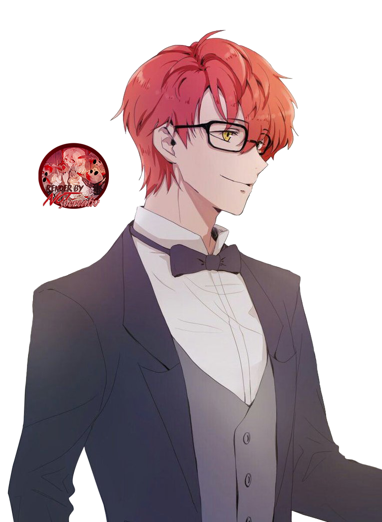 Anime boy red hair render by NotSoCreativ on DeviantArt