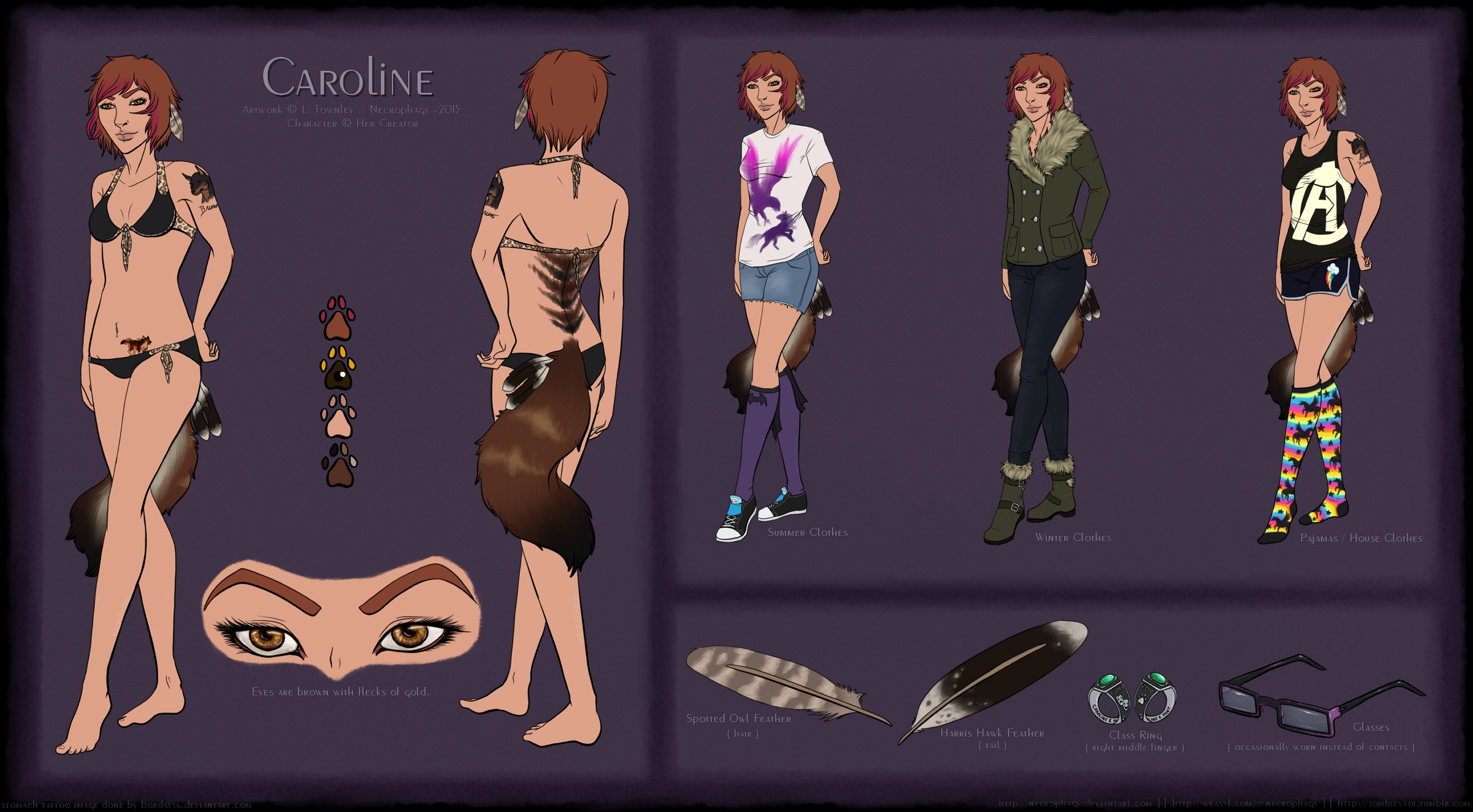 Reference Sheet::Caroline