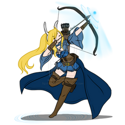   Fionna The Archer   By Askme Fionna-d5n3xy8