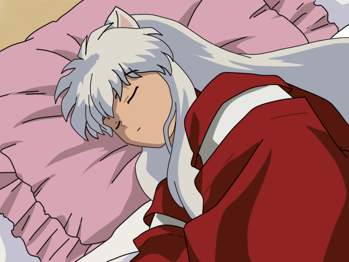 Inuyasha Sleeping By Castlefaith On DeviantArt.