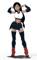 Tifa Lockhart by CountryMouse11