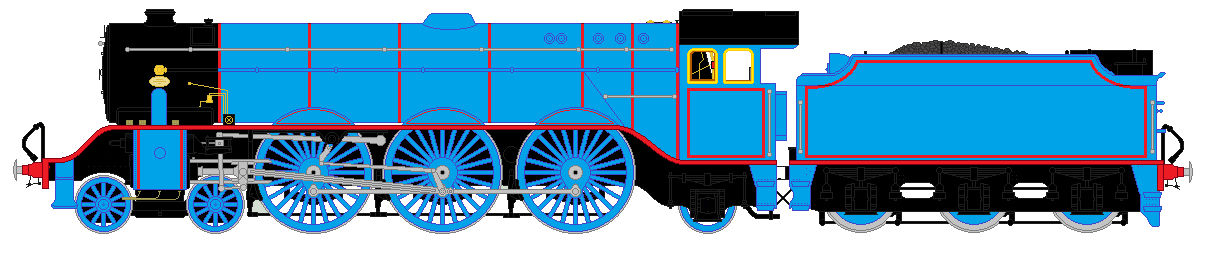 NWR No.4 'Gordon' LNER A0 V2 by GBHtrain on DeviantArt