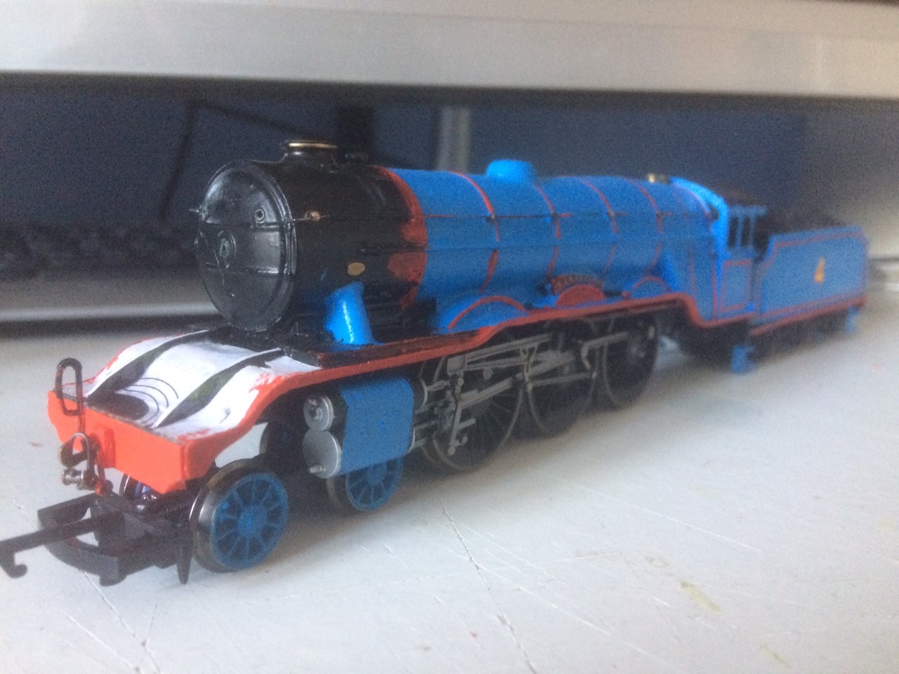 Papercraft Rws Gordon Hornby RWS Gordon V.2 WIP 3 by GBHtrain on DeviantArt