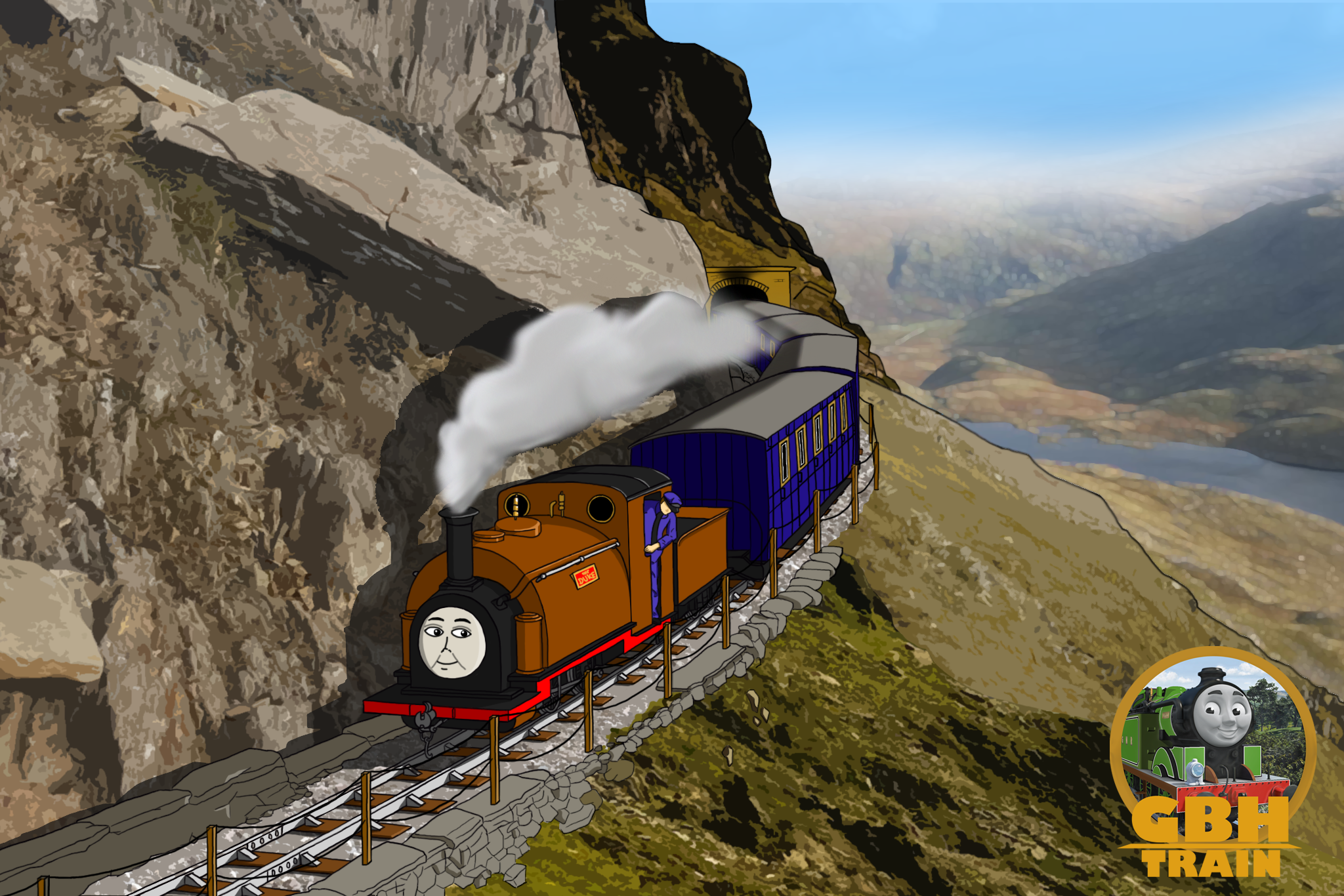Duke The Lost Engine Thomas And Friends 75th By Gbhtrain On Deviantart