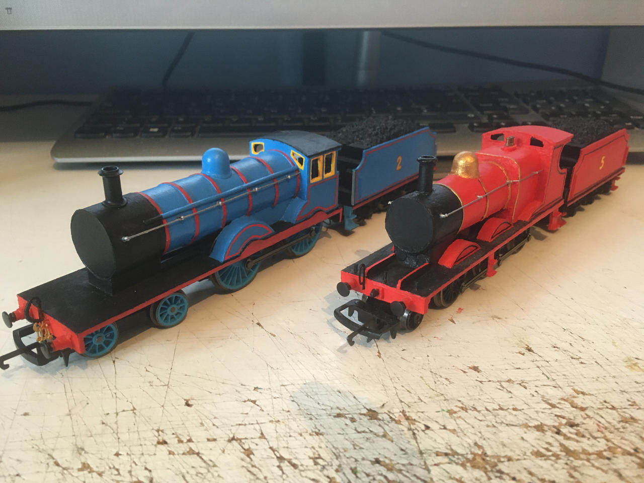 Hornby Custom RWS Edward and James on SALE by GBHtrain on DeviantArt
