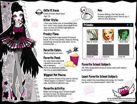 Monster High - Odile II Swan
