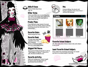Monster High - Odile II Swan
