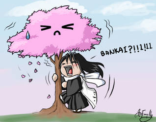 ::Byakuya BANKAI:: by AznTranquility