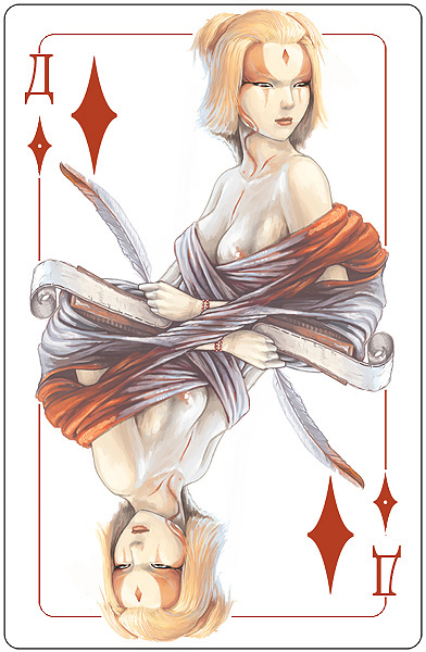 queen of diamonds