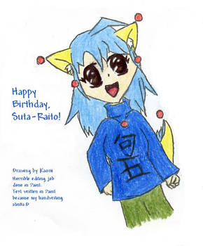 Happy Birthday Suta-Raito