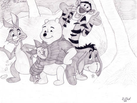 Winnie The Pooh and Friends