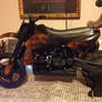 Airbrushed Rc motocross bike